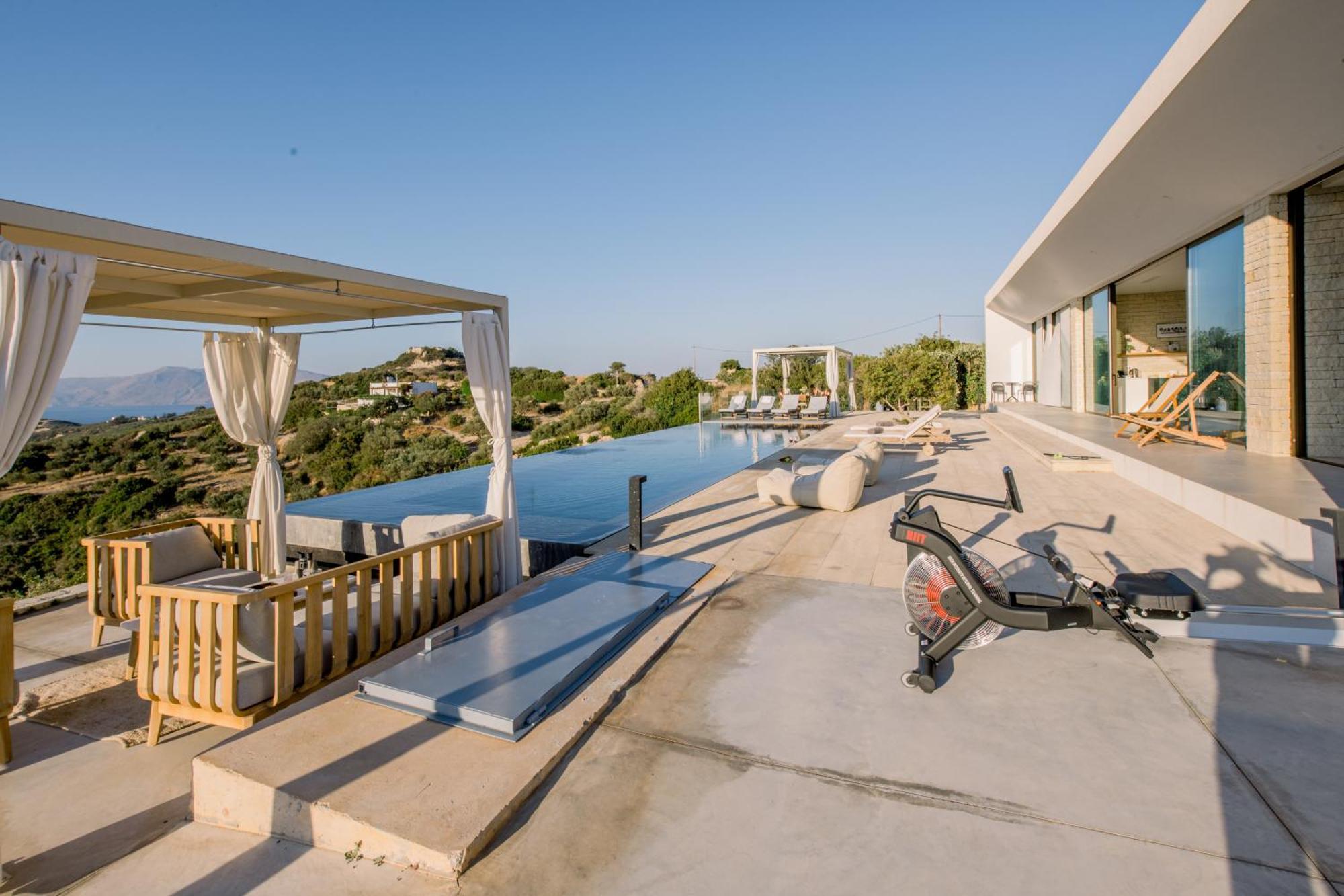 Ellas Residence Fantastic Pool Heated Kíssamos Dış mekan fotoğraf